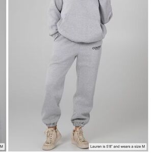 COMFRT - Coordinate Sweatpants - Color: Mist - Size L